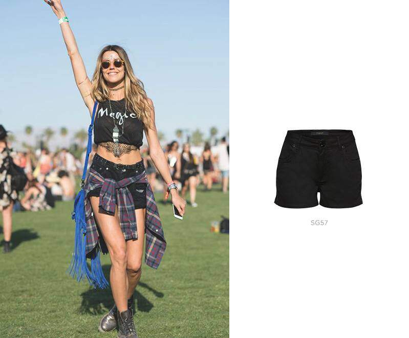 short jeans preto