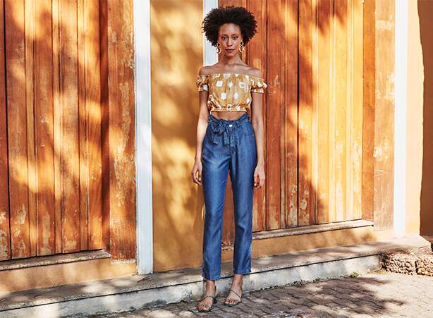 Guia completo da calça jeans para mulheres altas - Blog Damyller