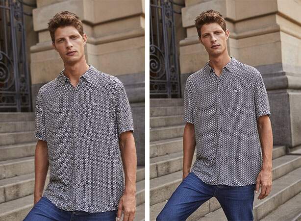 Look estiloso masculino com camisa