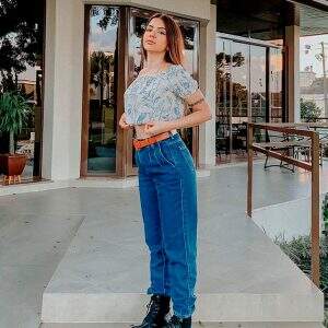 Como usar coturno com calça jeans