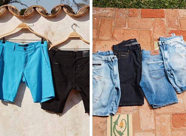 Bermudas masculinas para presentes de Natal