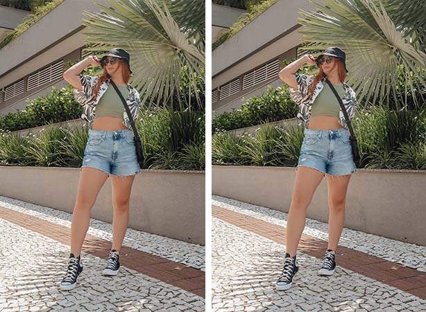 Look com camisa branca e short jeans: saiba como montar