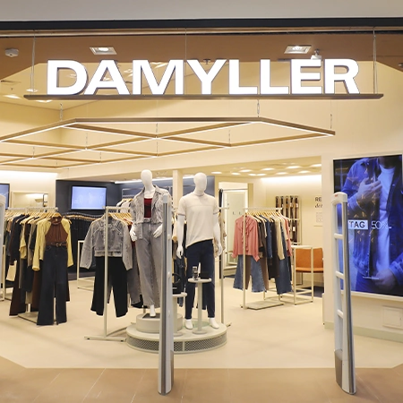 Loja conceito Damyller: onde moda, design e futuro se encontram