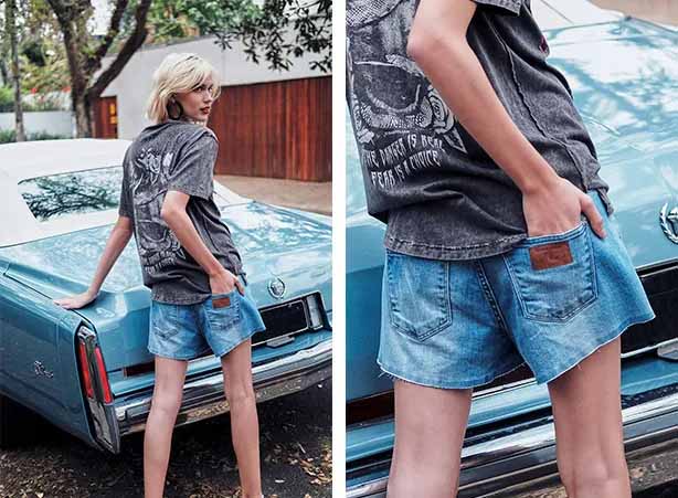 Looks com shorts boyfriend e camiseta