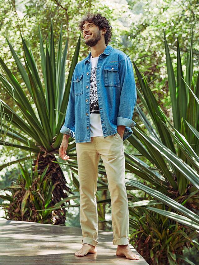 16 looks com calça bege masculina