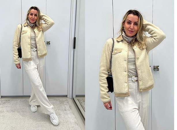 Looks femininos monocromáticos estilosos