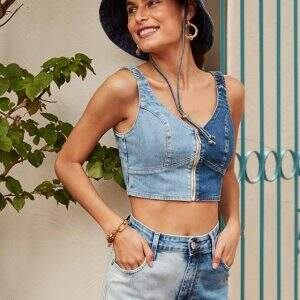 Como usar looks com short e cropped