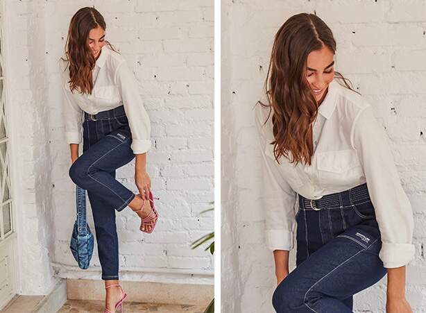 Como usar looks com calça jeans clara no dia a dia - Blog Damyller