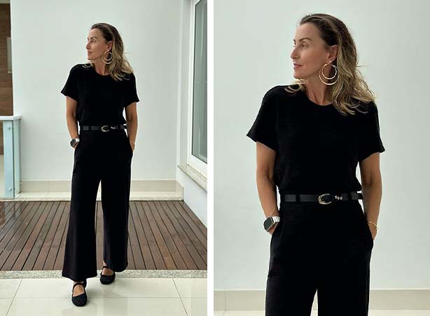 Look com sapatilha para o trabalho