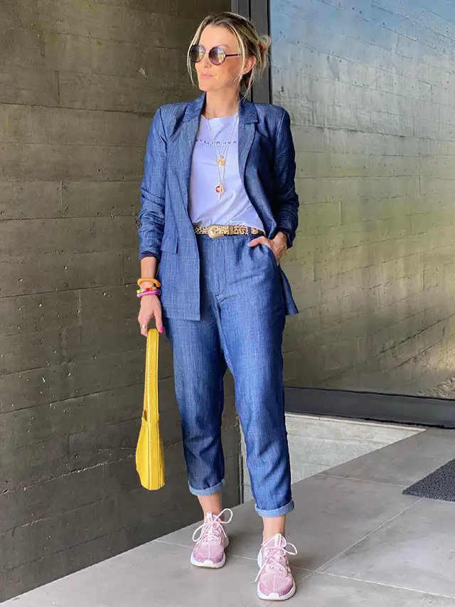 Blazer com tênis: 14 maneiras de usar a combinação