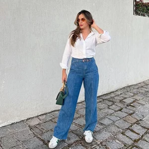 Looks com camisa social feminina: 13 dicas para usar a peça