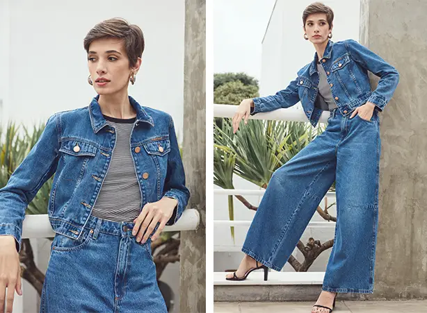 Looks femininos com calça pantalona jeans