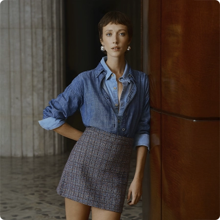 15 looks com saia e blusa para usar o ano inteiro