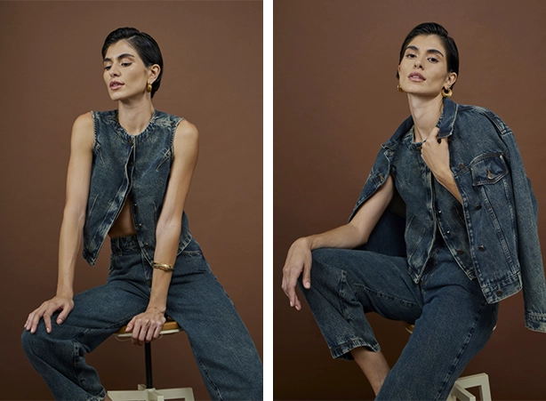 Inspirações com a tendência do dirty jeans Inspirações com a tendência do dirty jeans