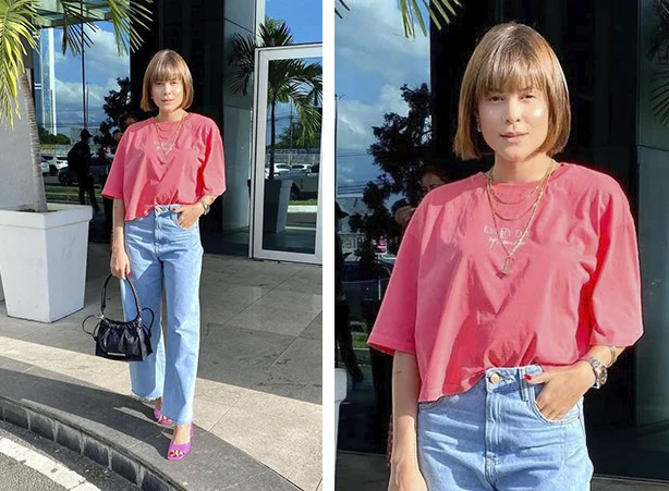 Look feminino com calça jeans Look feminino com calça jeans