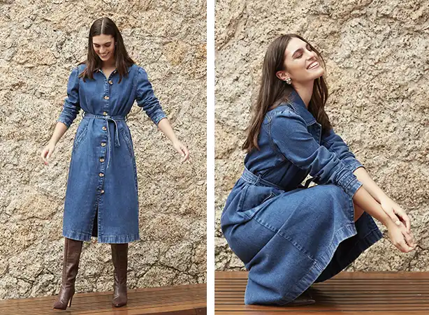 Looks femininos com trench coat jeans Looks femininos com trench coat jeans
