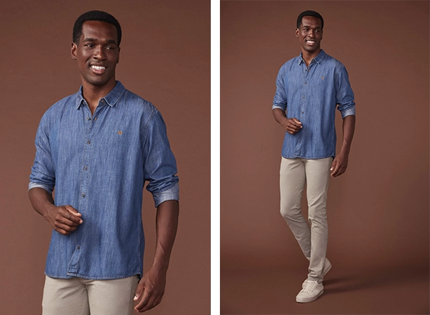 Dia do Jeans: look com camisa masculina Dia do Jeans: look com camisa masculina