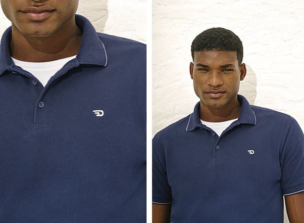 Estilo esportivo masculino com camisa polo Estilo esportivo masculino com camisa polo