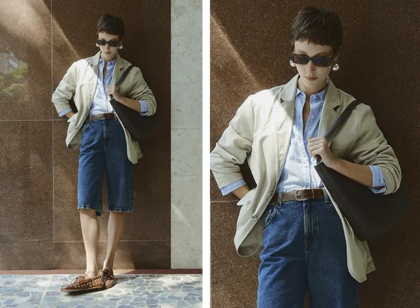 Estilo vintage com roupas oversized Estilo vintage com roupas oversized