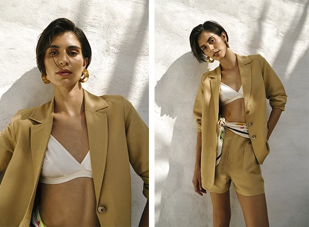Look de alfaiataria feminino