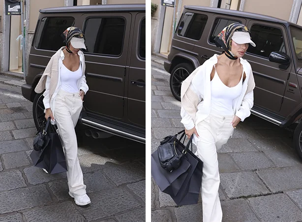 Look feminino all white