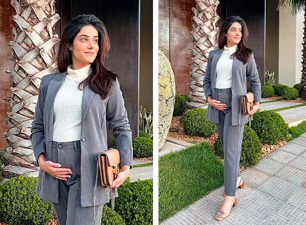 Conjunto de alfaiataria e blusas femininas para trabalhar