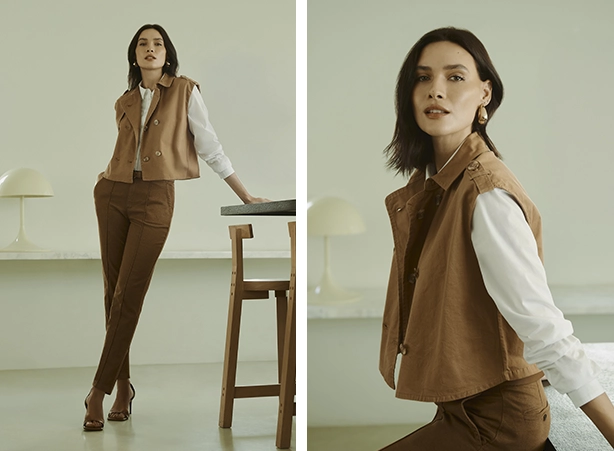 Inspiração de looks com colete