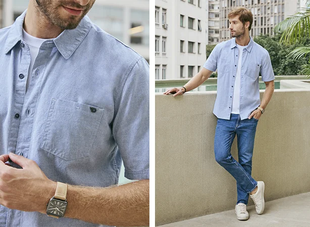 Estilos de camisa masculina mais clássicos