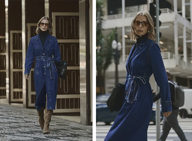 Looks femininos com trench coat Looks femininos com trench coat