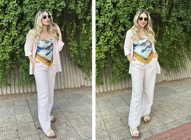 Look despojado para o fim de semana