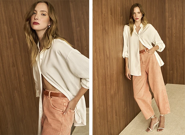 Opções de camisas para trabalhar