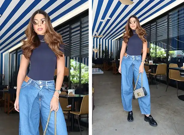 Dica de como usar calça barrel