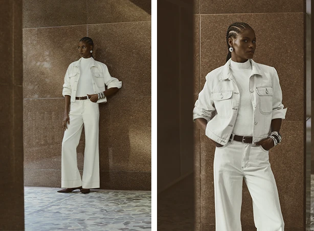 looks femininos estilosos monocromático em off white looks femininos estilosos monocromático em off white