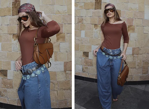 Look feminino com vibe boho
