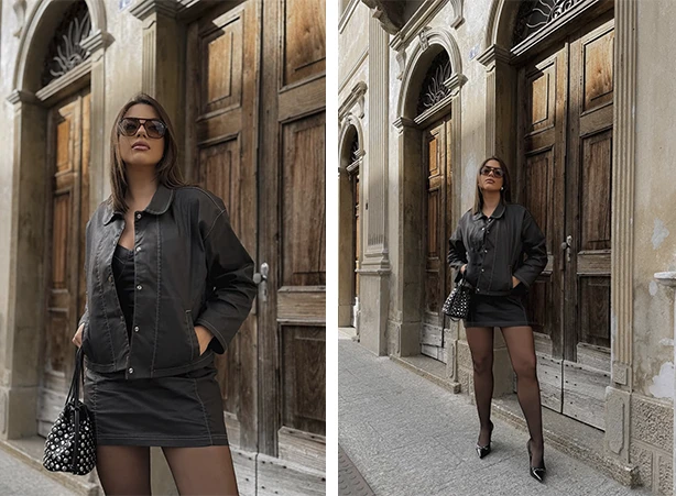 Looks all black feminino Looks all black feminino
