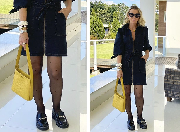 Looks com vestido e bota Looks com vestido e bota