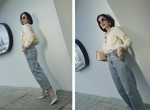 Estilo elegante com um toque moderno 