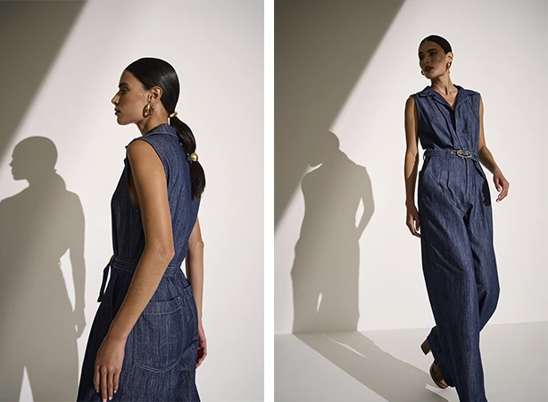 Looks com macacão em jeans leve