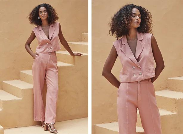 Look de alfaiataria feminino