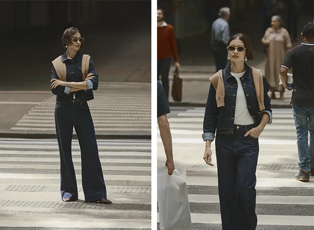 Roupa all jeans para entrevista de emprego feminina