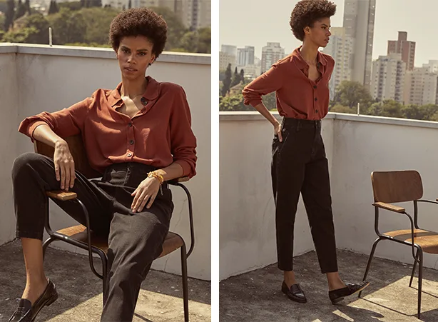 Como usar calça slouchy