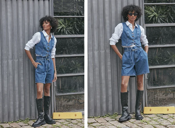 Looks femininos estilosos all jeans Looks femininos estilosos all jeans