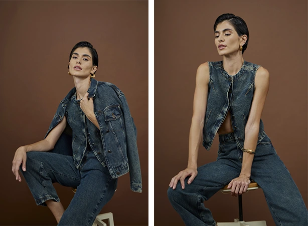 Look all jeans