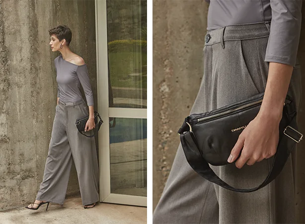 Look minimalista e sofisticado