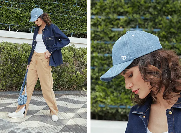 Look street style com boné e pochete Look street style com boné e pochete