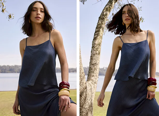 Conjuntos femininos all jeans de verão Conjuntos femininos all jeans de verão