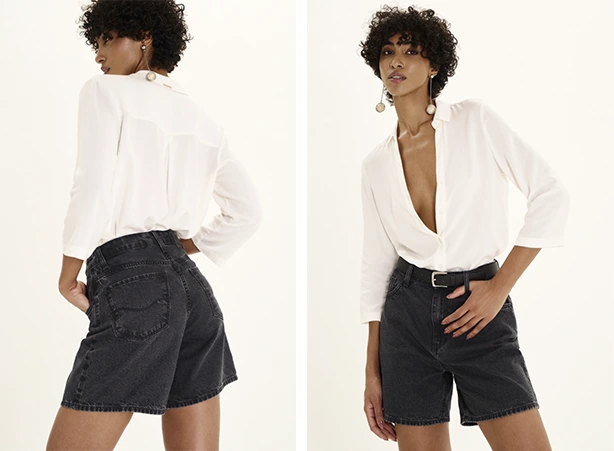 Cores da moda 2026: Look preto e branco Cores da moda 2026: Look preto e branco