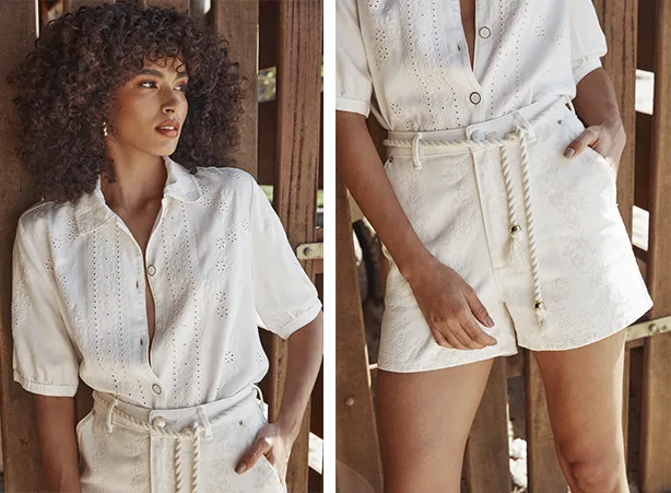 Roupa feminina para réveillon com inspirações românticas