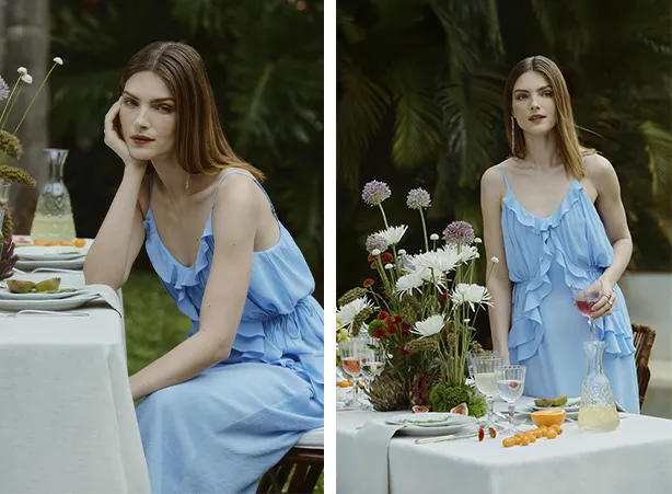 Looks coloridos femininos no fim de ano