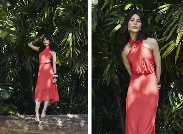 Looks para festa durante o dia com vestido vermelho Looks para festa durante o dia com vestido vermelho